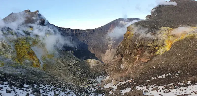 Csúcskráterek kirándulás – Etna déli oldala