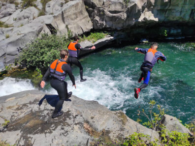 Body Rafting River Trekking Alcantara Group Dive